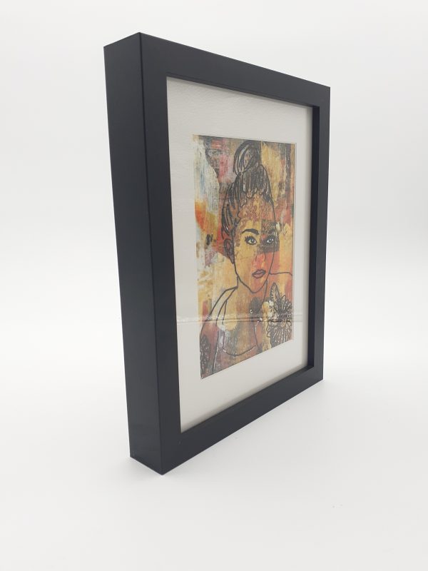 Tableau encadré "Marie" – Image 3