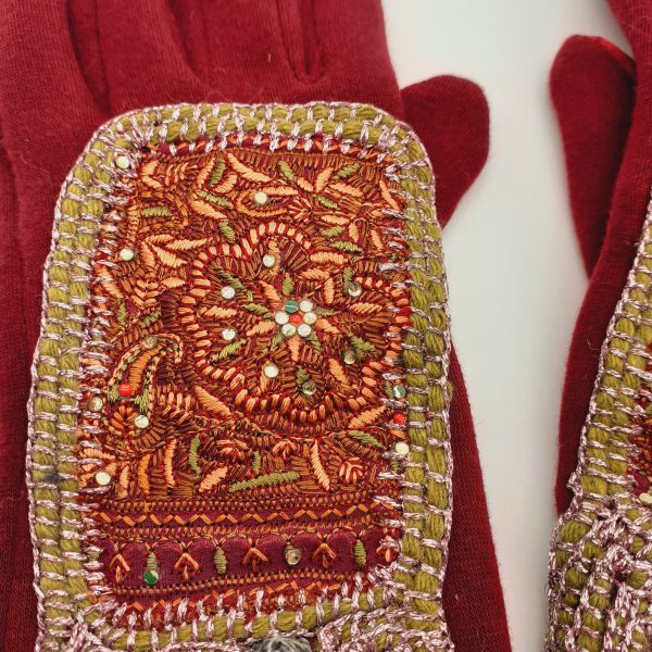 Gants bordeaux – Image 5