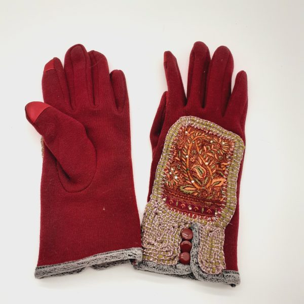 Gants bordeaux – Image 9